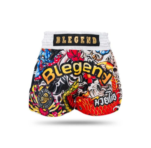 Муай Тай Шорти - MUAY THAI SHORTS B LEGEND 5 - Orange