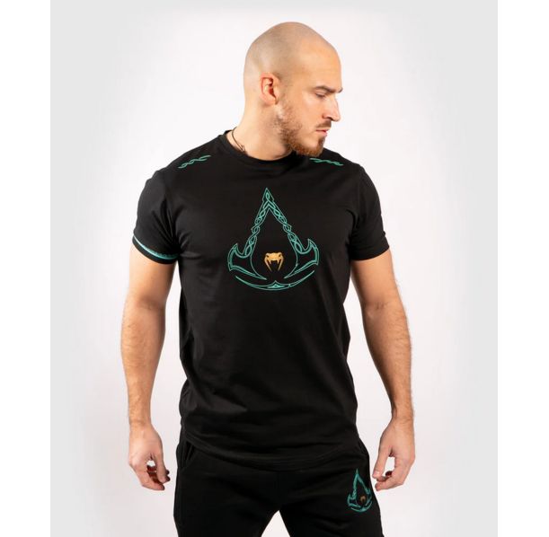 Тениска - Venum Assassin's Creed T-shirt - Black/Blue ​