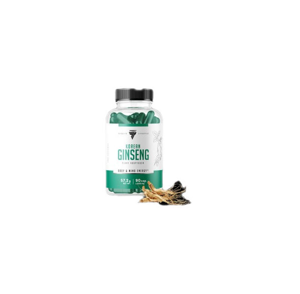 Trec Nutrition - Korean Ginseng 500 mg / 90 капсули, 90 дози