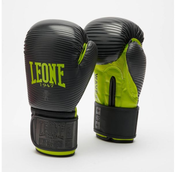Leone - WAVES BOXING GLOVES GN313 / Black
