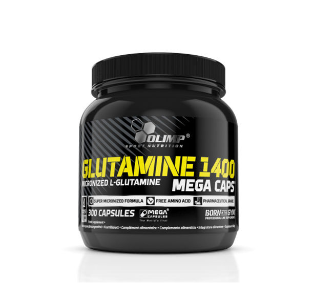 OLIMP L-Glutamine Mega Caps 1400 mg / 300 Caps