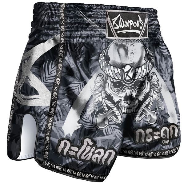 Шорти - 8 WEAPONS - Muay Thai Shorts - Bone Island