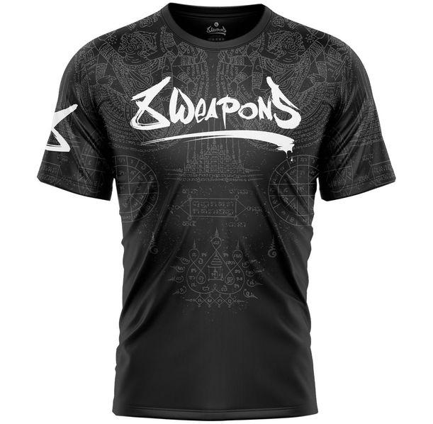 Тениска - 8 WEAPONS - Hanuman Yant Functional  Shirt - Black