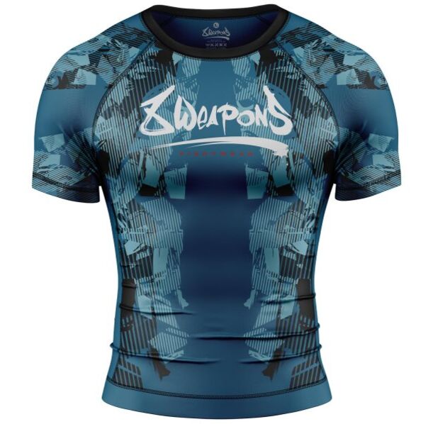 Рашгард - 8 WEAPONS - Rashguard Hit 2.0 - Navy/Black​