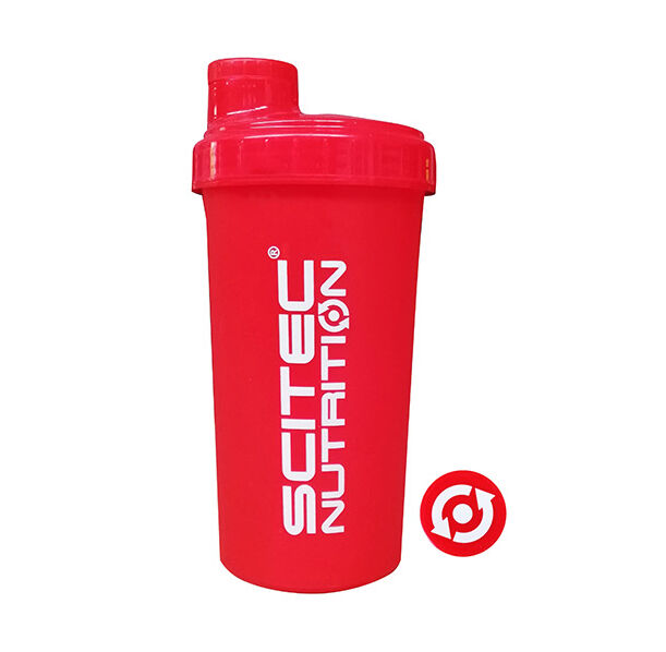 SCITEC Shaker / 700 ml / Red