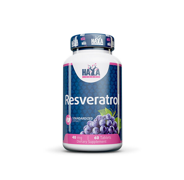 HAYA LABS Resveratrol 40 mg / 60 Tabs