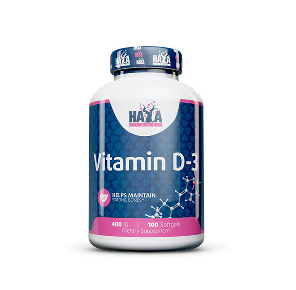 HAYA LABS Vitamin D3 / 400 IU / 100 Softgels