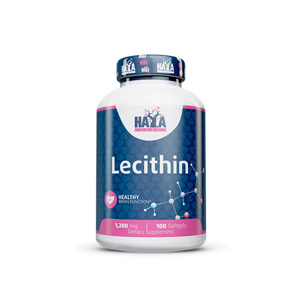 HAYA LABS Lecithin 1200 mg / 100 Softgels