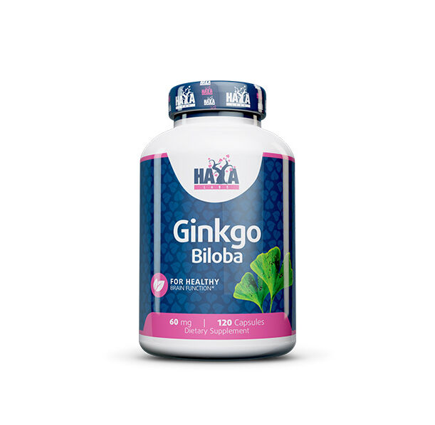 HAYA LABS Ginkgo Biloba 60 mg / 120 Caps