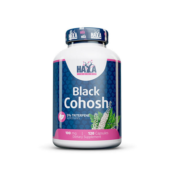 HAYA LABS Black Cohosh 100 mg / 120 Caps