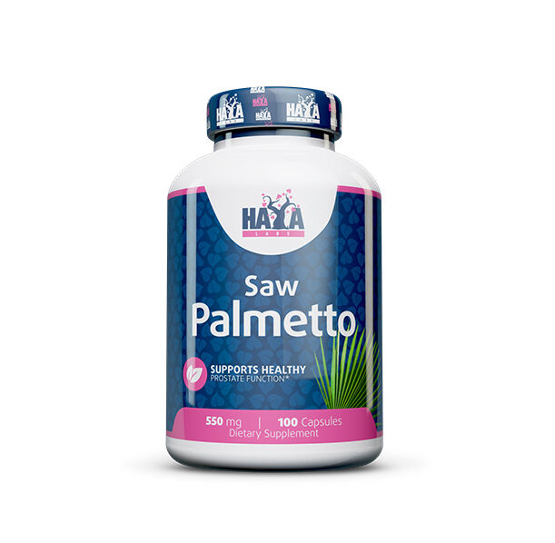 HAYA LABS Saw Palmetto 550 mg / 100 Caps