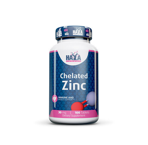 HAYA LABS Zinc Bisglycinate 30 mg / 100 Tabs