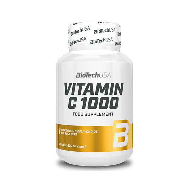 BIOTECH USA Vitamin C 1000mg. Bioflavonoids / 30 Tabs.