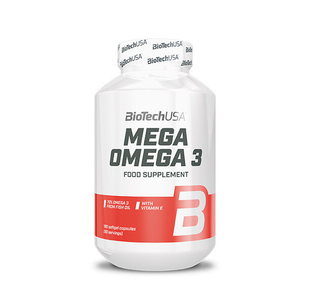 BIOTECH USA Mega Omega 3 / 180 Softgels