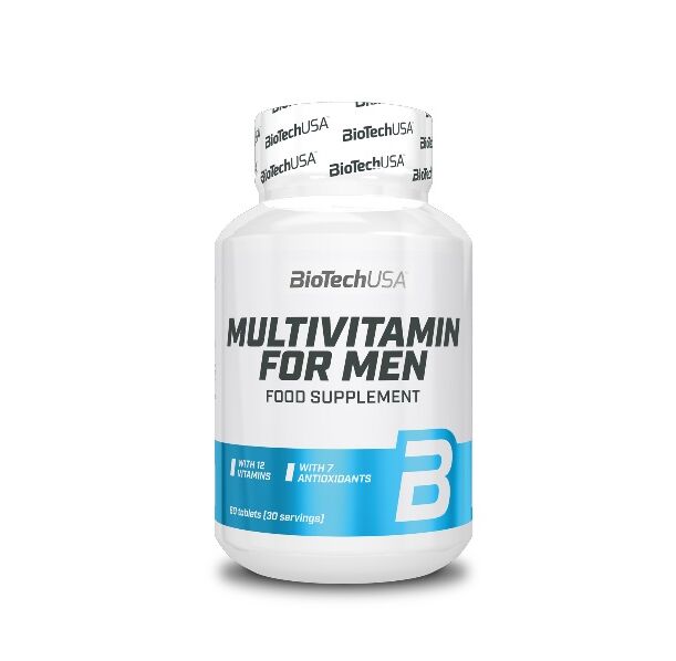 BIOTECH USA Multivitamin for Men 60 Tabs.
