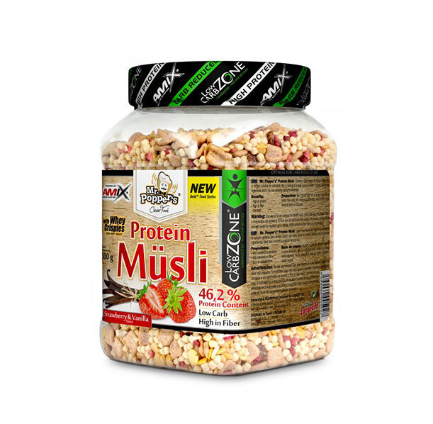 AMIX Mr. Popper´s Lowcarb Protein Müsli