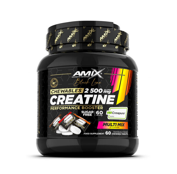AMIX Black Line Creatine Creapure 2500 mg Zero Sugar / 60 Chews
