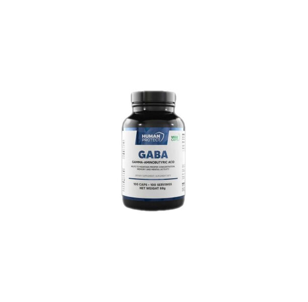 Human Protect - GABA 750 mg / 100 капсули, 100 дози
