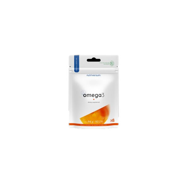 Nutriversum - Omega 3 Fish Oil / 60 Гел капсули, 60 дози