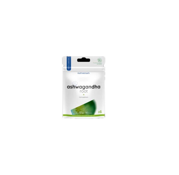 Nutriversum - Ashwagandha Root 245 mg / 60 Таблетки, 60 дози