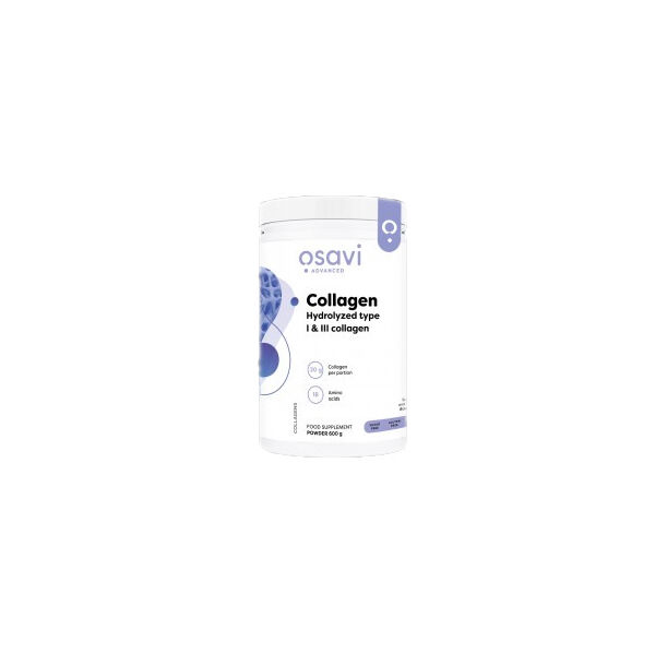 Osavi - Collagen Hydrolyzed Peptides | Type I &amp; III / 600 грама, 30 дози