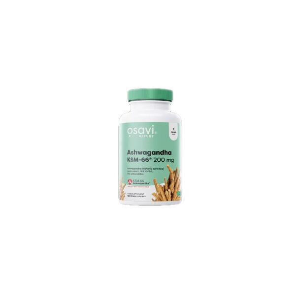 Osavi - Ashwagandha KSM-66® 200 mg / 120 капсули, 120 дози