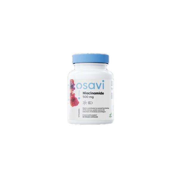 Osavi - Niacinamide 500 mg / 120 капсули, 120 дози