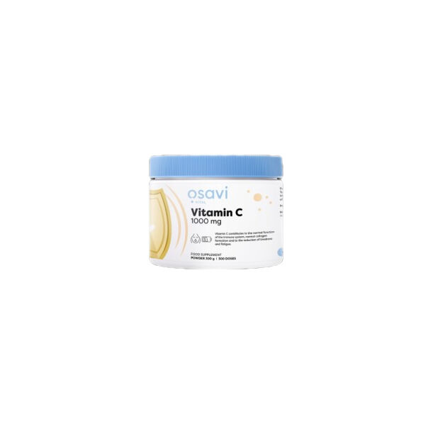 Osavi - Vitamin C Powder | 100% Pure Powder / 300 грама, 300 дози