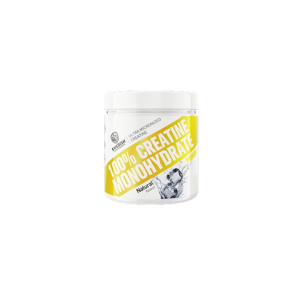 SWEDISH Supplements - Creatine Monohydrate / Extra Micronized / 250 грама, 50 дози