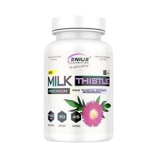 Genius Nutrition Milk Thistle 90 капсули