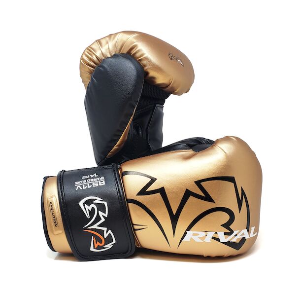 Боксови ръкавици - Rival RS11V Evolution Sparring Gloves - Gold