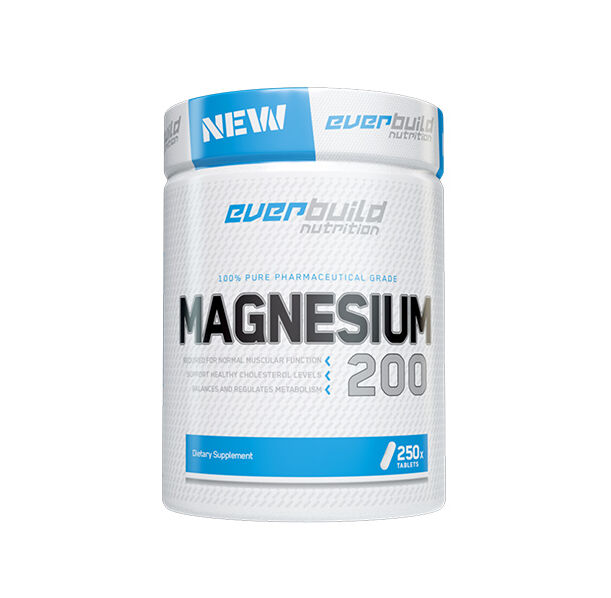 EVERBUILD - Magnesium Citrate 200 mg / 250 Tabs (125 дози)