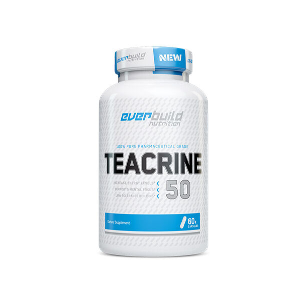 EVERBUILD - Teacrine 50 mg / 60 Caps (60 дози)