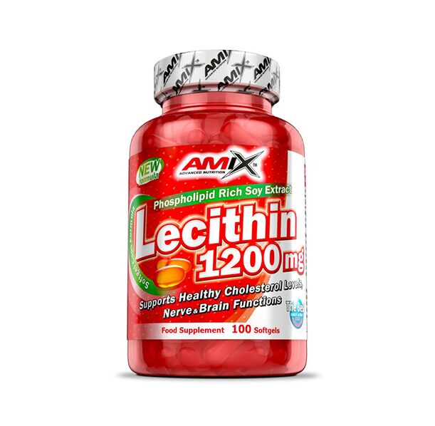 AMIX - Lecithin 1200mg. / 100 Softgels (100 дози)