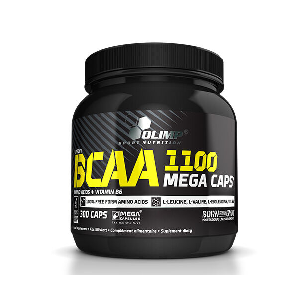 OLIMP - BCAA Mega Caps 1100mg. / 300 Caps. (50 дози)