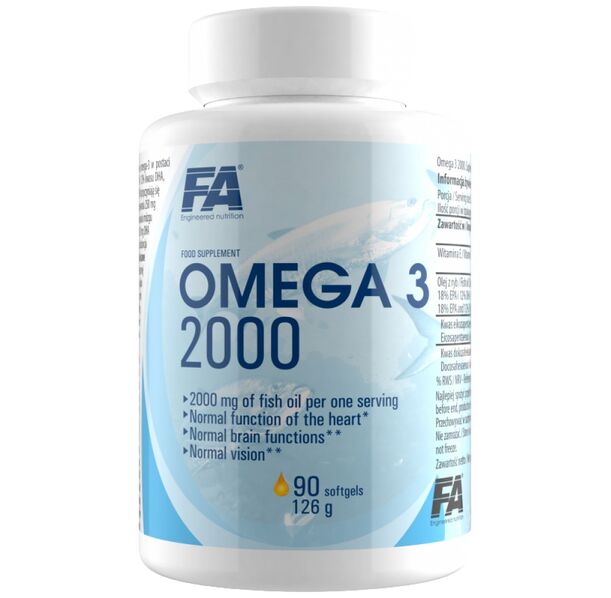 FA Nutrition - Omega 3 Fish Oil 2000 (45 дози)
