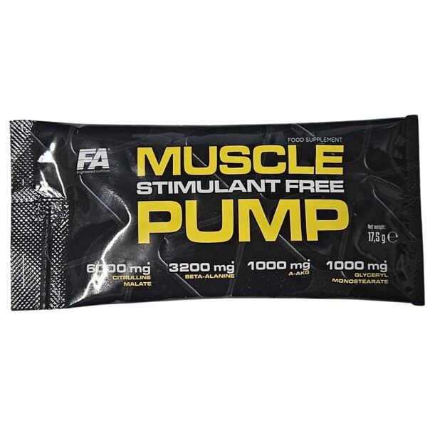 FA Nutrition - Muscle Pump | Stimulant-Free Pre-Workout Formula (40 дози)
