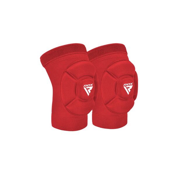 Наколенки - RDX MMA Knee Pads - Red/White - HYP-K5RW​