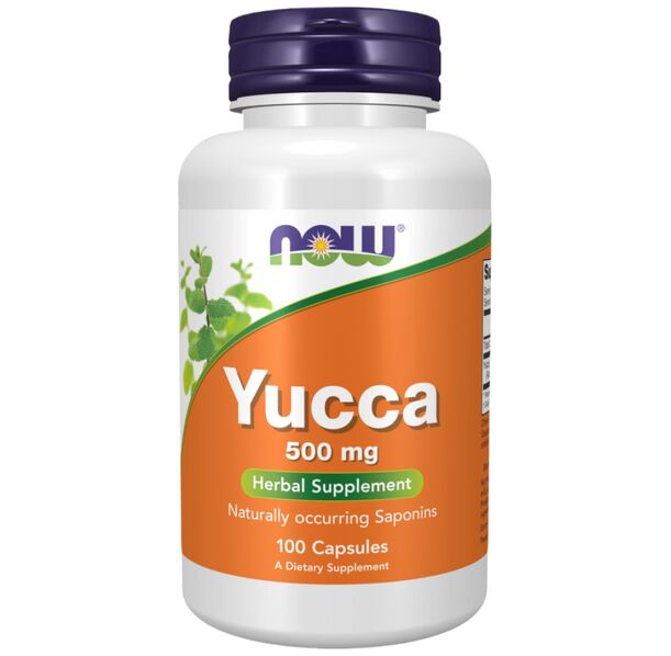 NOW Foods - Yucca 500 mg (50 дози)