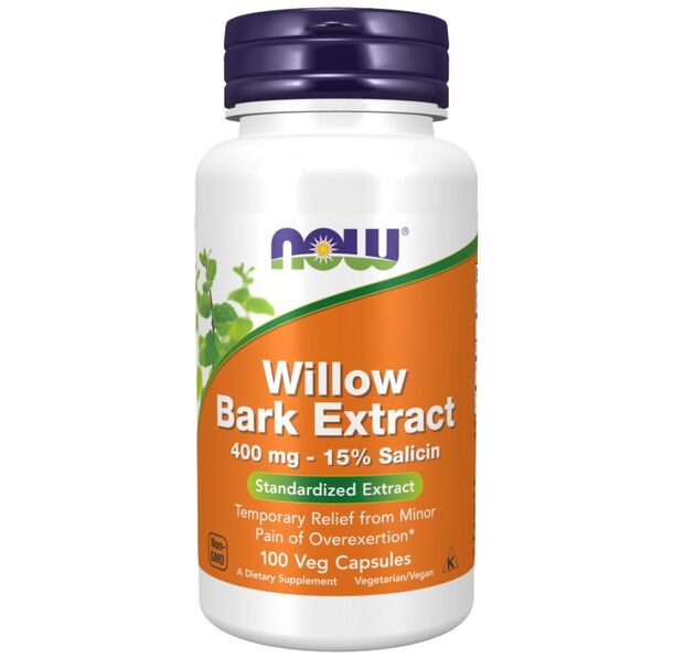NOW Foods - Willow Bark Extract 400 mg (50 дози)