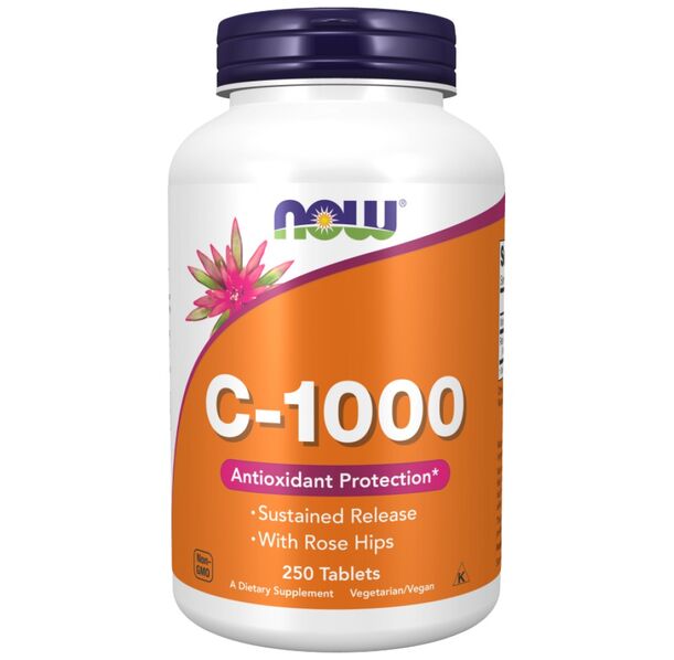 NOW Foods - Vitamin C-1000 with Rose Hips / Sustained Release