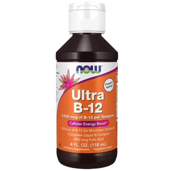 NOW Foods - Ultra B-12 Liquid (24 дози)