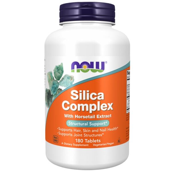 NOW Foods - Silica Complex 500 mg (180 дози)