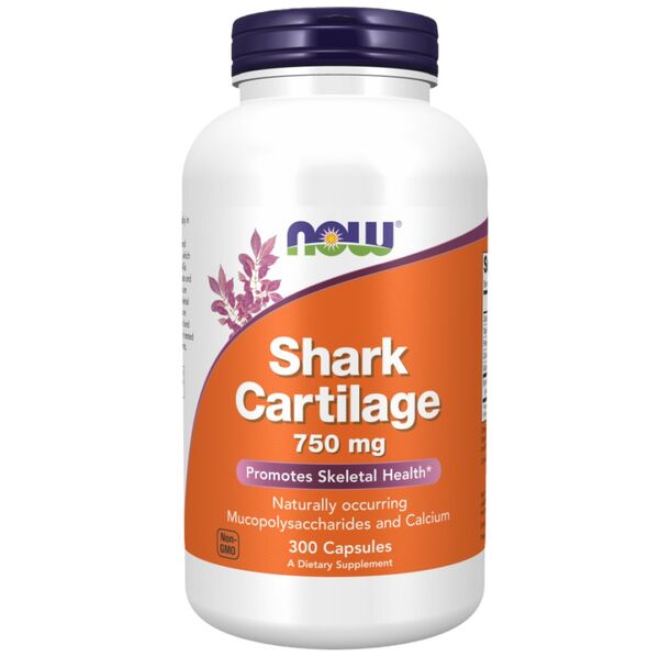 NOW Foods - Shark Cartilage 750 mg (50 дози)
