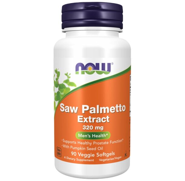 NOW Foods - Saw Palmetto Extract | with Pumpkin Seed Oil (90 дози)