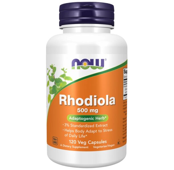 NOW Foods - Rhodiola 500 mg (120 дози)