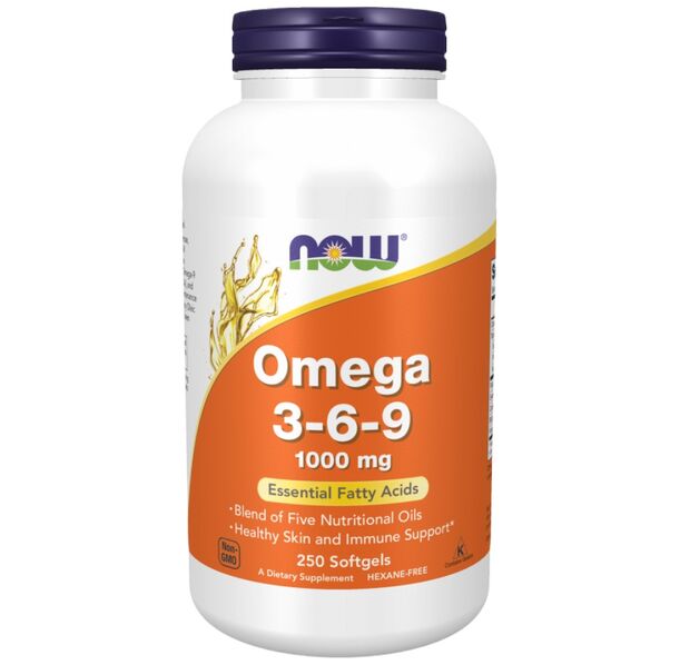 NOW Foods - Omega 3-6-9 1000 mg