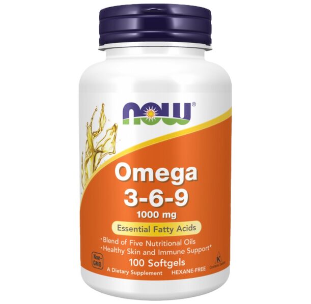 NOW Foods - Omega 3-6-9 1000 mg