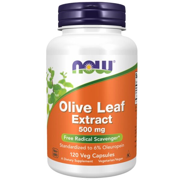 NOW Foods - Olive Leaf Extract 500 mg (120 дози)