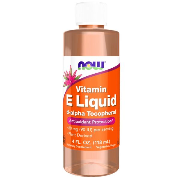 NOW Foods - Natural Vitamin E Liquid | d-alpha Tocopherol (590 дози)